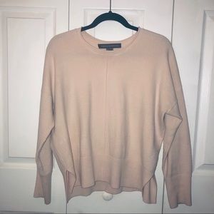 French Connection pale pink sweater, size S